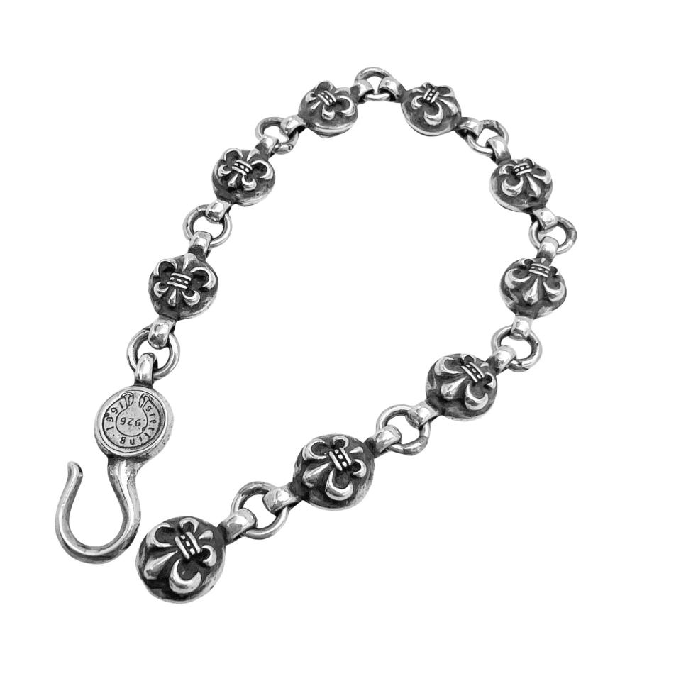 Ball Bs Fleur Bracelet Silver
