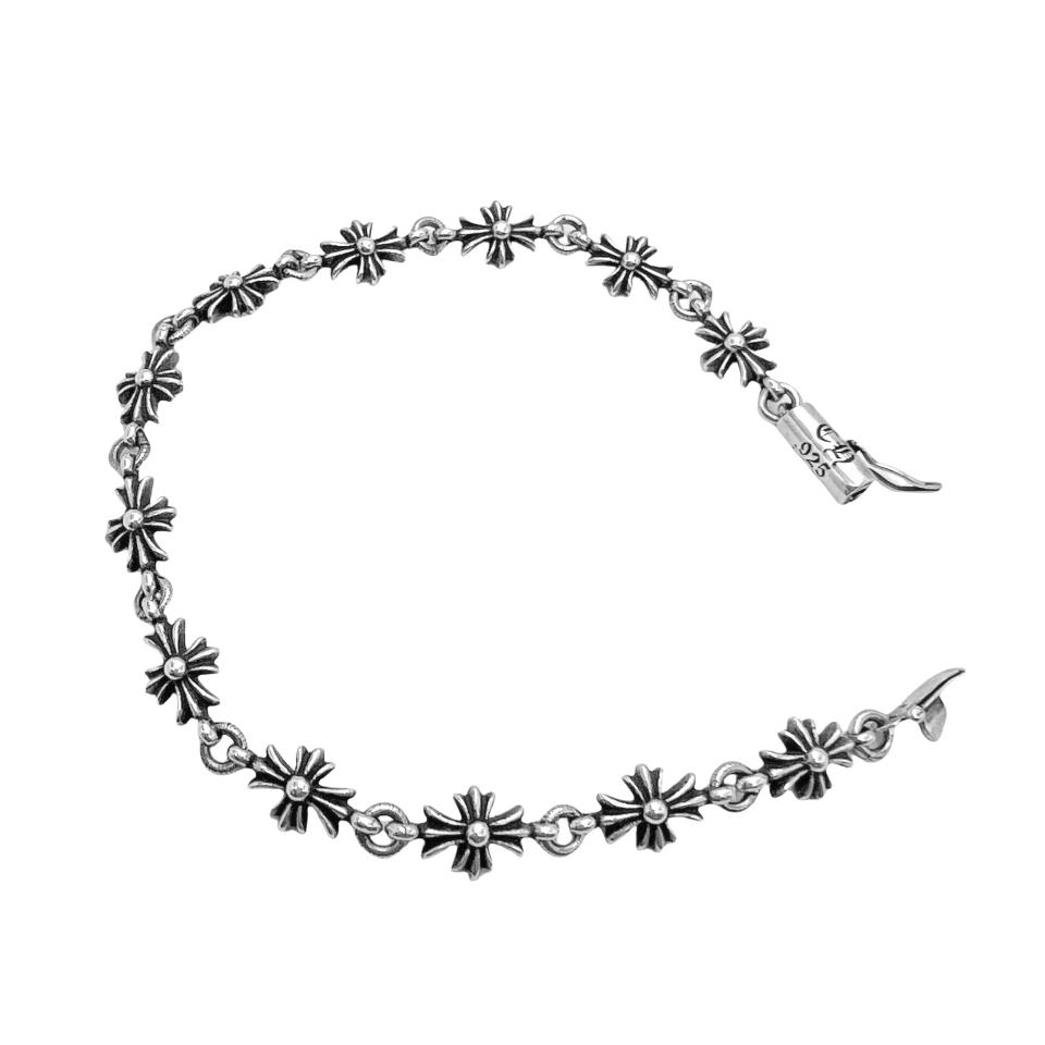 12Link Tny E Ch Pls Tiny Ech Plus Silver Bracelet