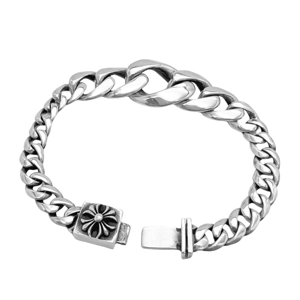 Clsc Lrg3 Chx Box Id Classic Silver Bracelet