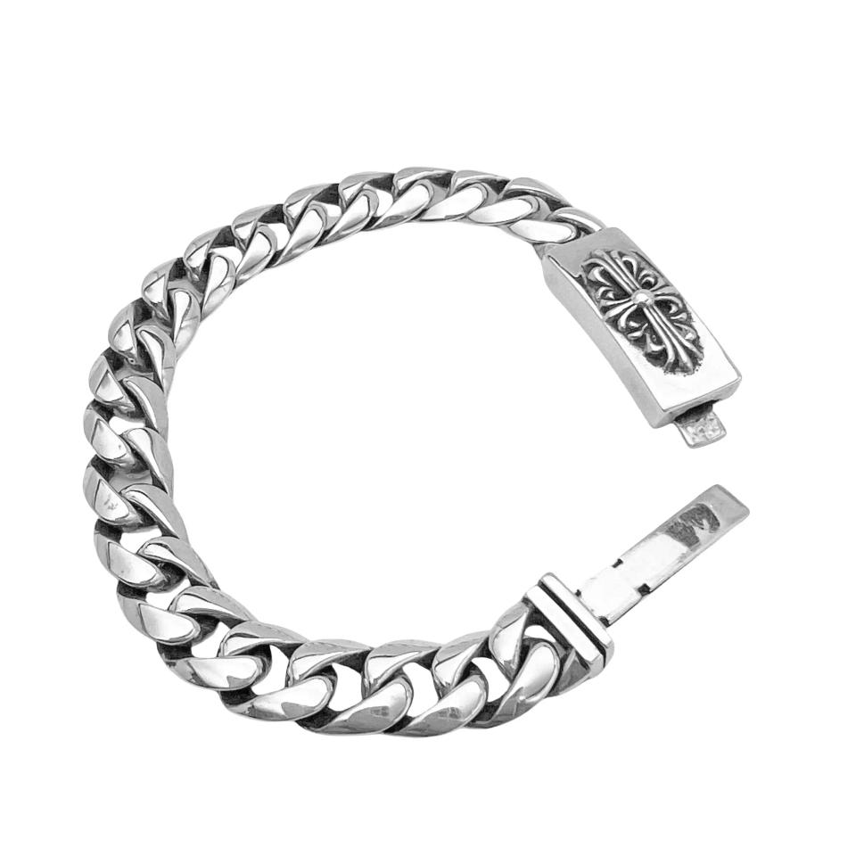 ID FLRL Floral Cross Bracelet