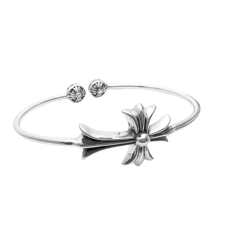Big Cross Bracelet Silver