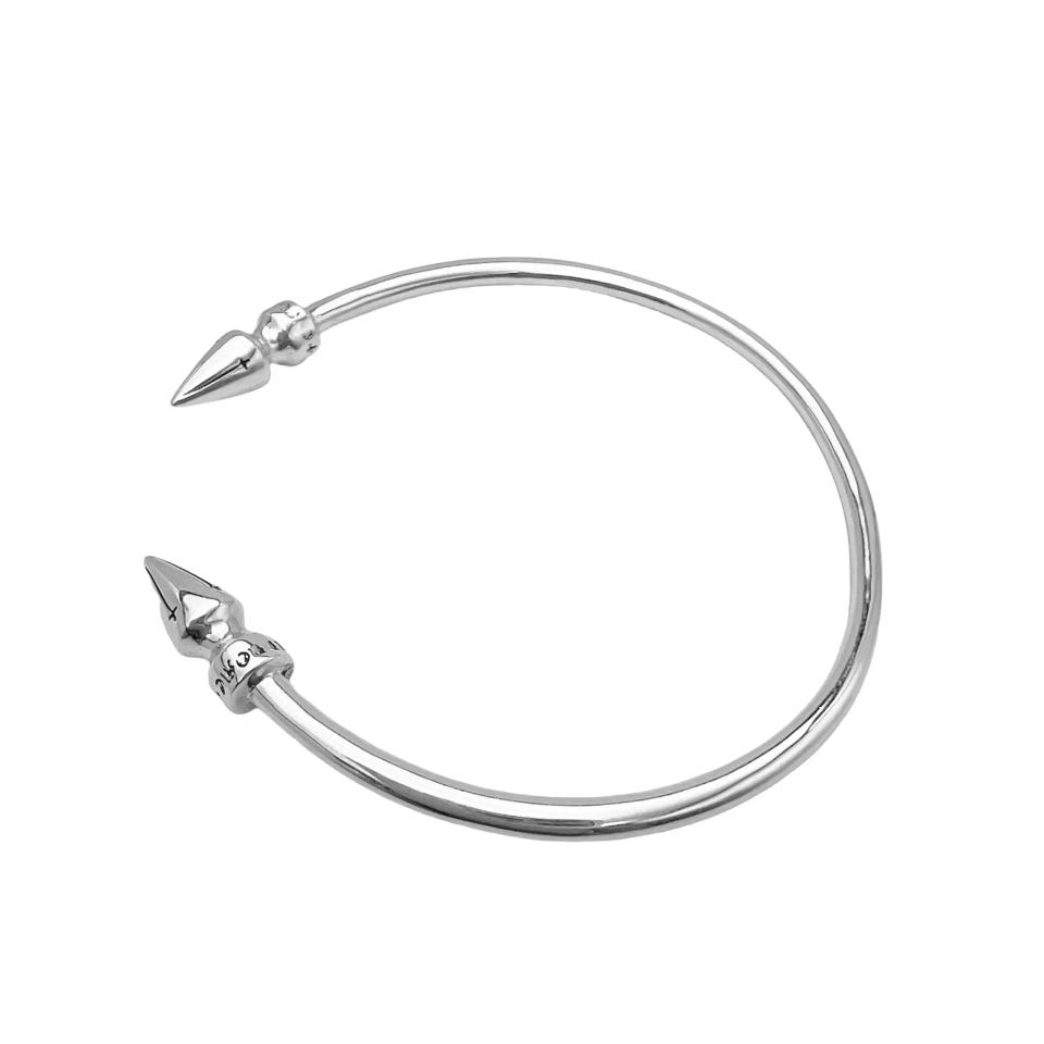 Nail Bracelet Silver