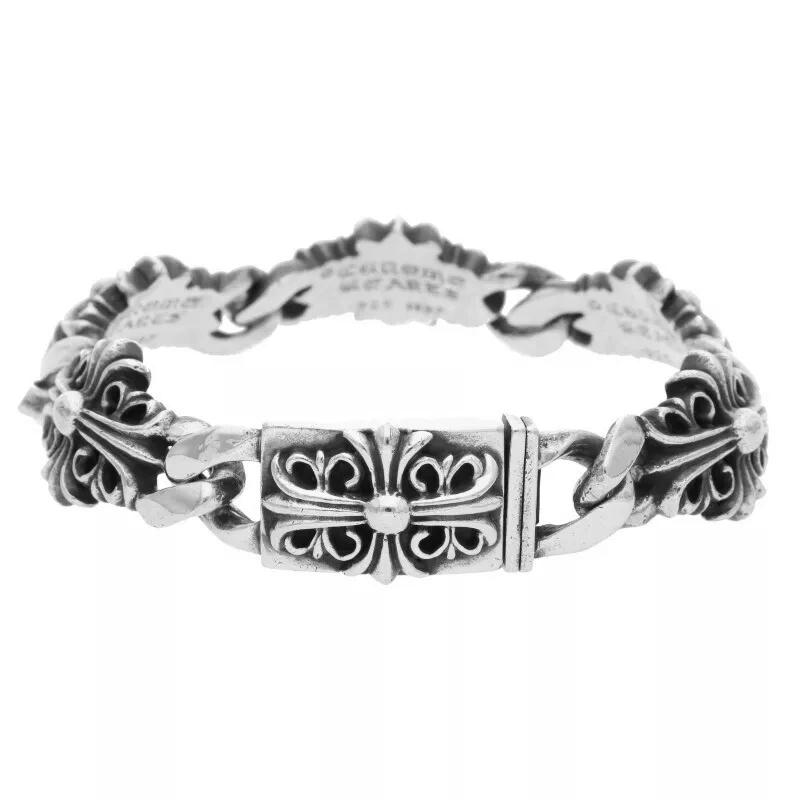 Size 5Link Keeper Link Silver Bracelet