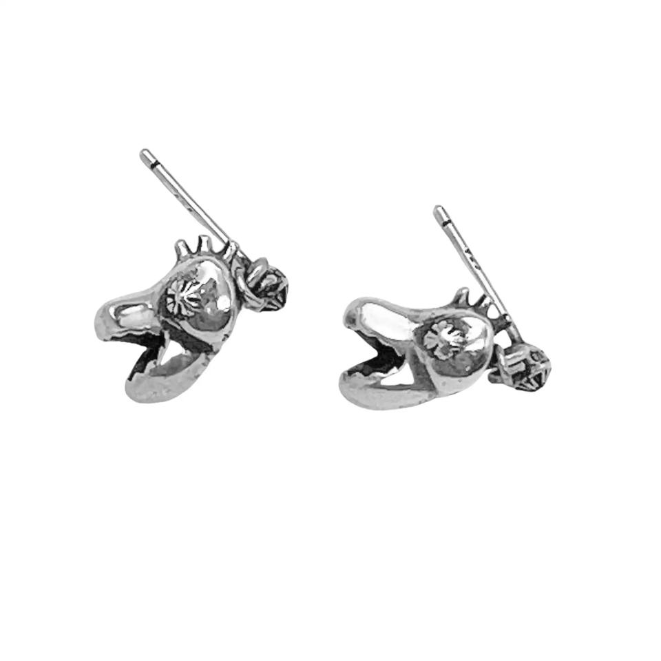 Dino Head Drop Earrings