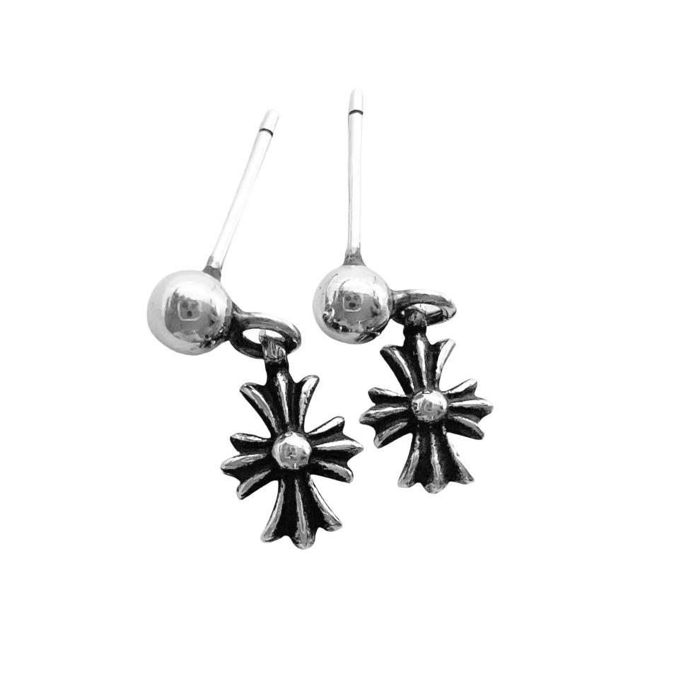 Plus Drop Earrings 925 silver