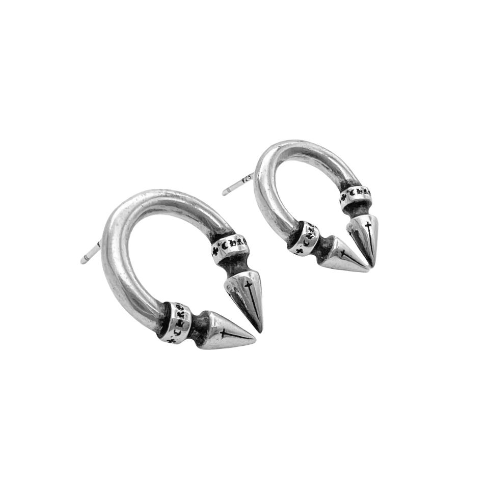 Spike Circle Earrings