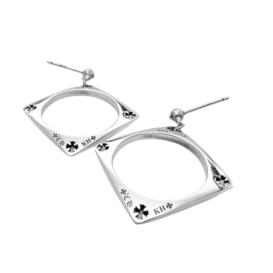 Pyramid Drop Earring