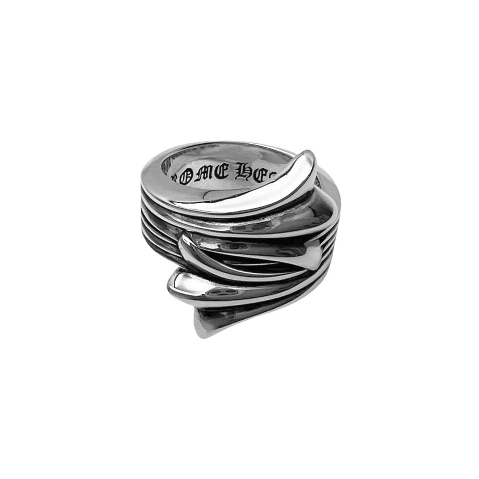 720 Cross Tail Ring Silver