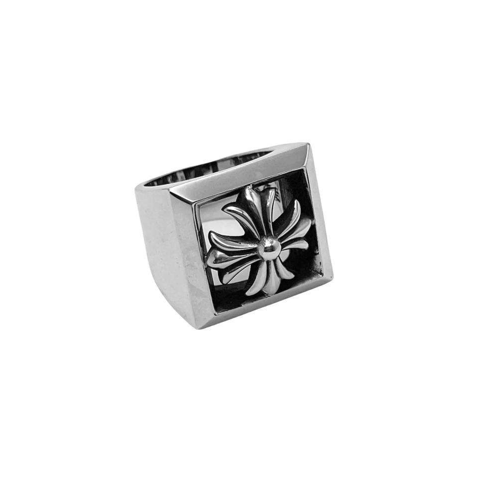Square Cross Letter Block 