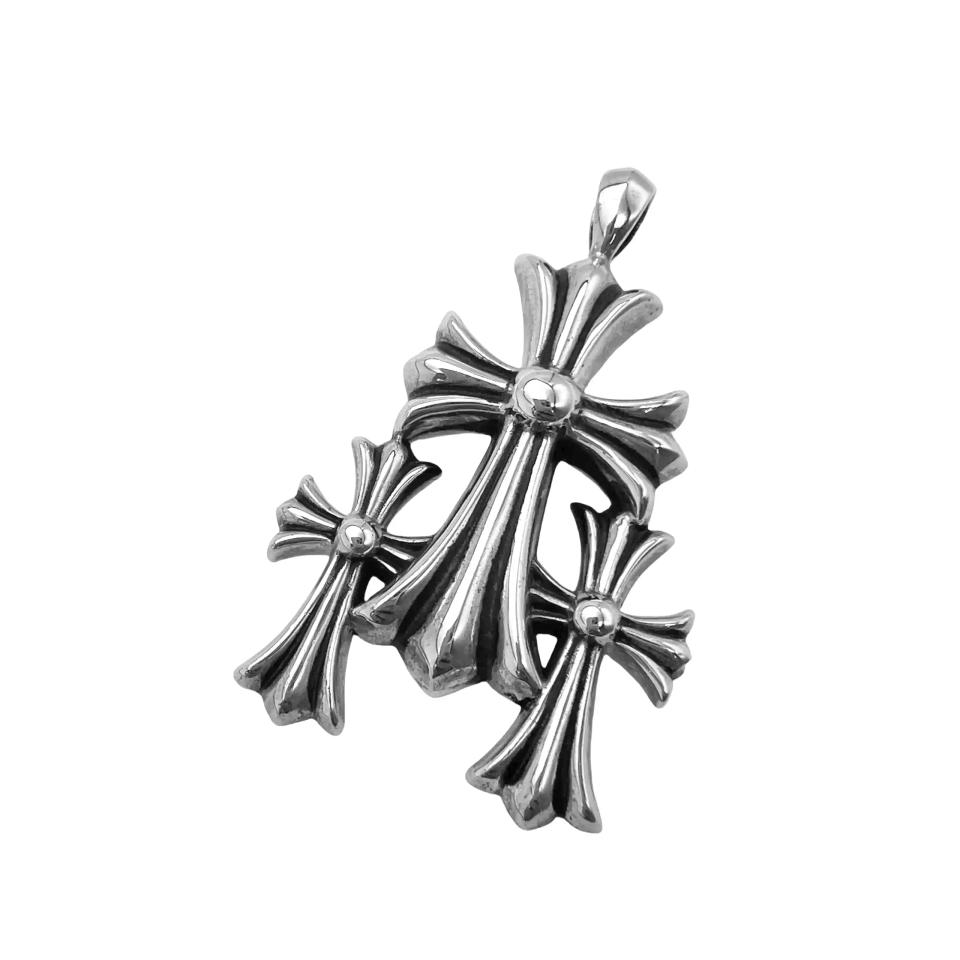 Triple Cross Pendant