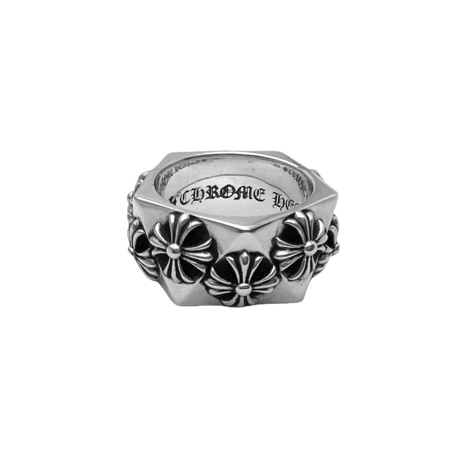 Cross Pentagon Ring