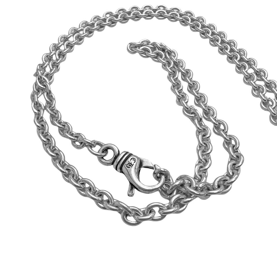 Round Rolo Chain Necklace