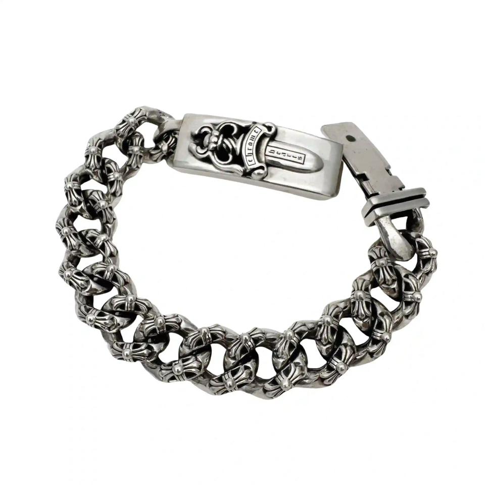 Extra Fancy Chain Dagger Bracelet