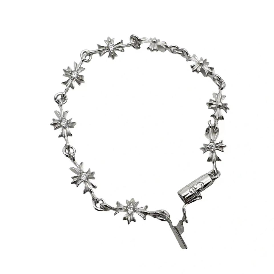 Tny E Ch Pls Tiny Ech Plus with Diamond Silver Bracelet
