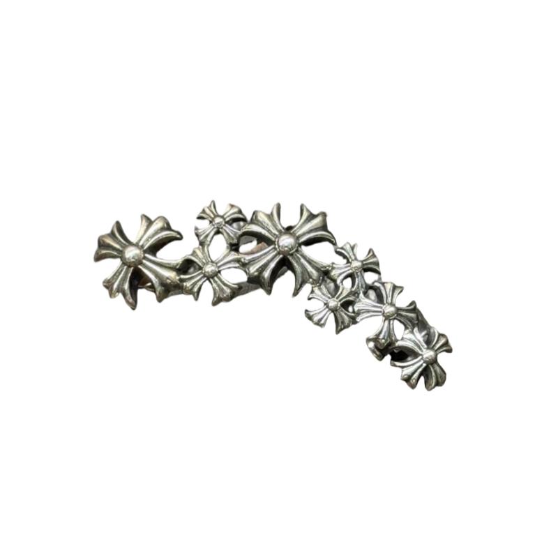 A pair of Cross Cluster Earring