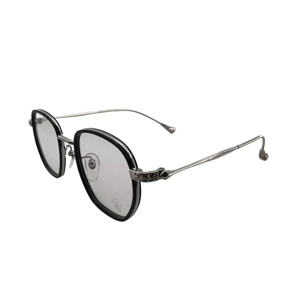 Square Silver Optical Glasses