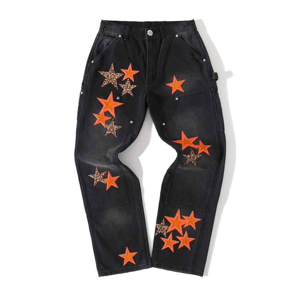 Vegas Exclusive Carhartt Star Patch Double Knee Carpenter Pants